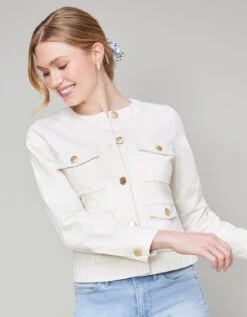 Kinsley Denim Jacket Shell -Spartina Store 372488c
