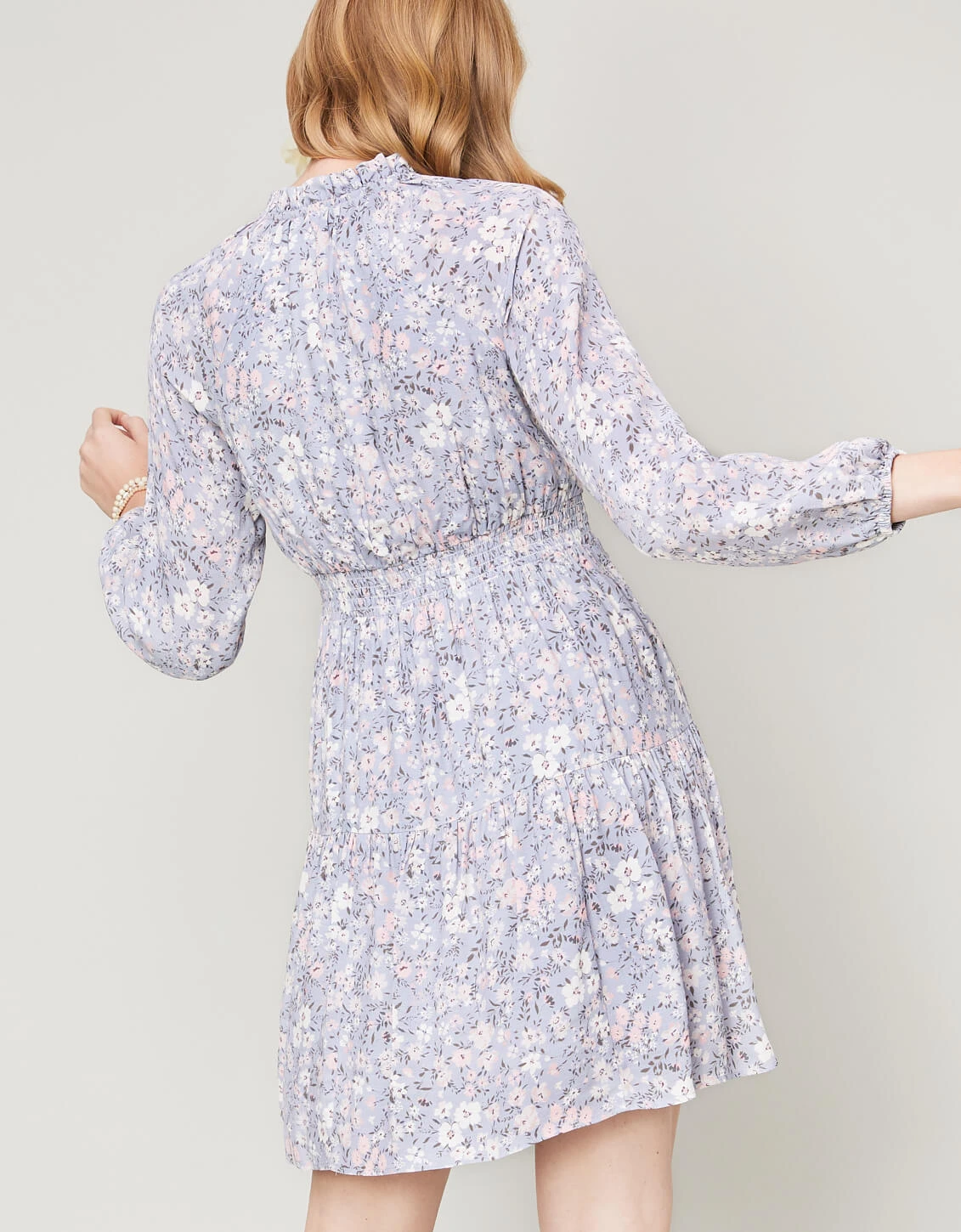 Kyrsten Smocked Waist Dress Parade Ditsy Floral 3 Kyrsten Smocked Waist Dress Parade Ditsy Floral - Image 3