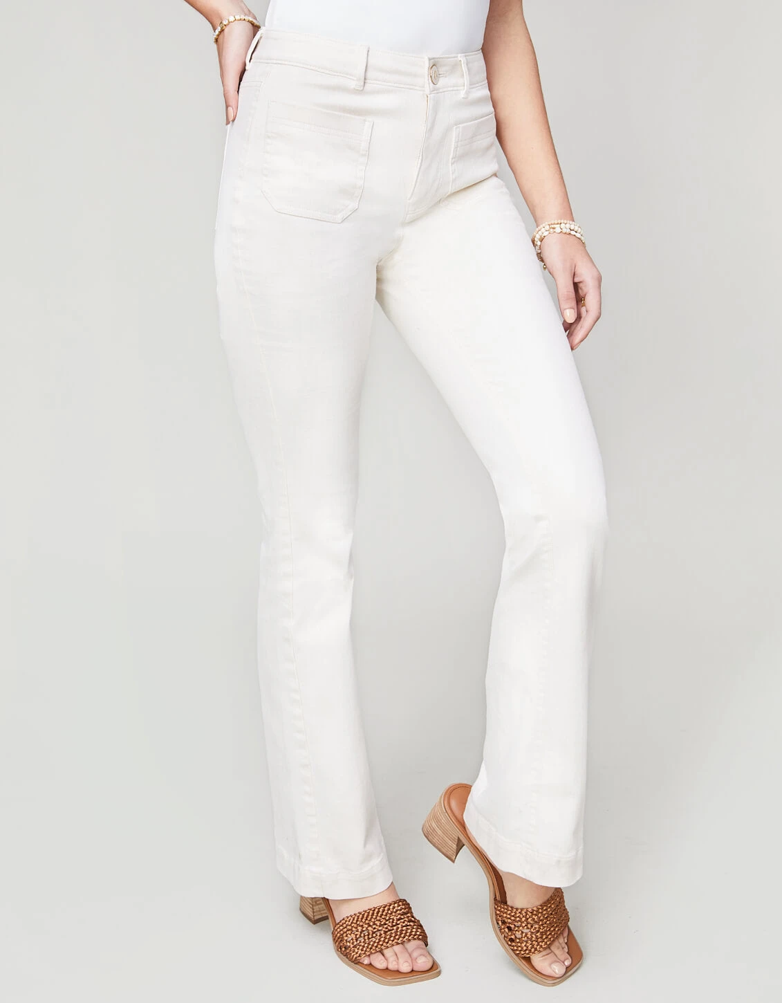 Leighton Denim Trouser Shell 1 Leighton Denim Trouser Shell