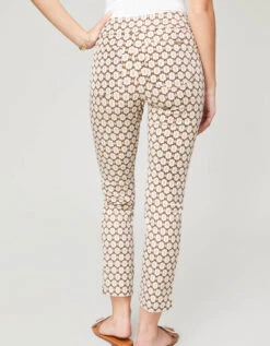 Maren Pull-On Pant Parade Ikat Geo -Spartina Store 372877n