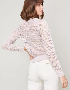 Shelby Seawool Pullover Hushed Violet -Spartina Store 372990n