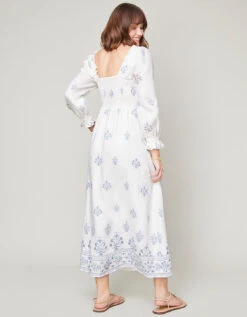 Riverly Smocked Dress Peeples Song Sweet Floral 9 Riverly Smocked Dress Peeples Song Sweet Floral -Spartina Store 374345e