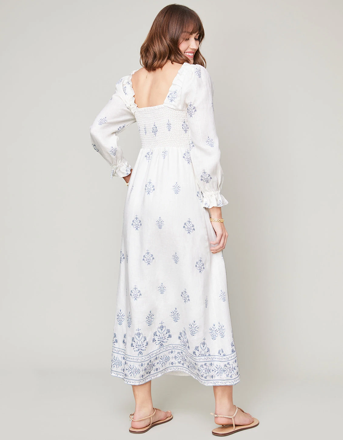 Riverly Smocked Dress Peeples Song Sweet Floral 5 Riverly Smocked Dress Peeples Song Sweet Floral - Image 5