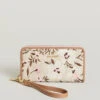 449 Wallet Parade Embroidered Floral