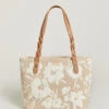 Rory Tote Parade Raffia Floral