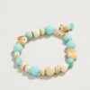 Sea Breeze Stretch Bracelet Sea Foam