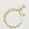 Starfish Groupie Toggle Bracelet Pearl