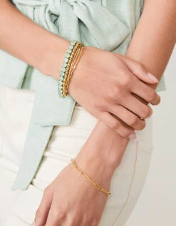 Sunrise Tennis Bracelet Crystal 4mm 12 Sunrise Tennis Bracelet Crystal 4mm -Spartina Store 375496n