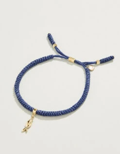 Friendship Bracelet Dark Blue/Fishy