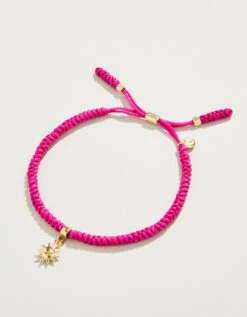 Friendship Bracelet Magenta/Sunshine