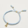 Friendship Bracelet Powder Blue/Sand Dollar
