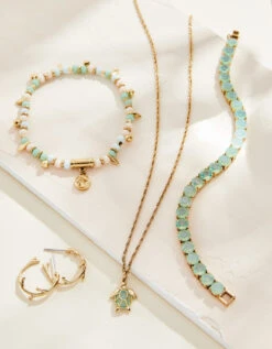 Hilton Head Sea Turtle Necklace 18" 7 Hilton Head Sea Turtle Necklace 18" -Spartina Store 375830x