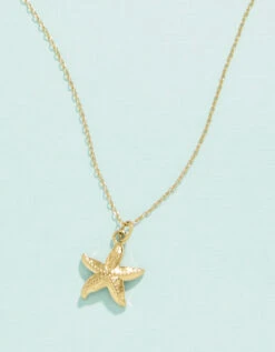 Starfish Necklace, 18"