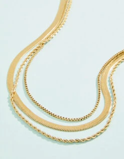 Folly Field Layered Necklace 18''