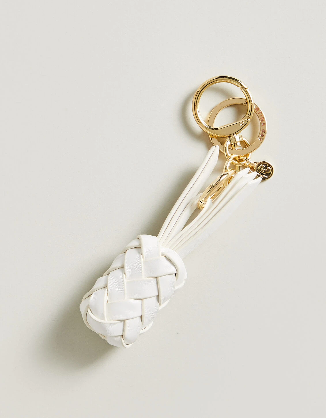 Pineapple Keychain White 1 Pineapple Keychain White