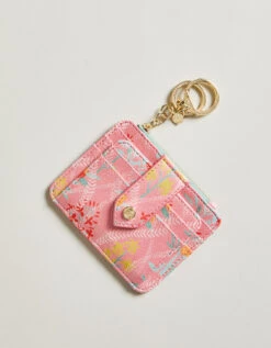 Wallet Keychain Queenie Topiary Pink