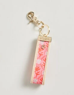 Grab-N-Go Keychain Queenie Quilted Floral