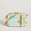 Meryl Crossbody Queenie Tropical Floral Sea Foam