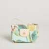 Multi Phone Wallet Queenie Tropical Floral Sea Foam
