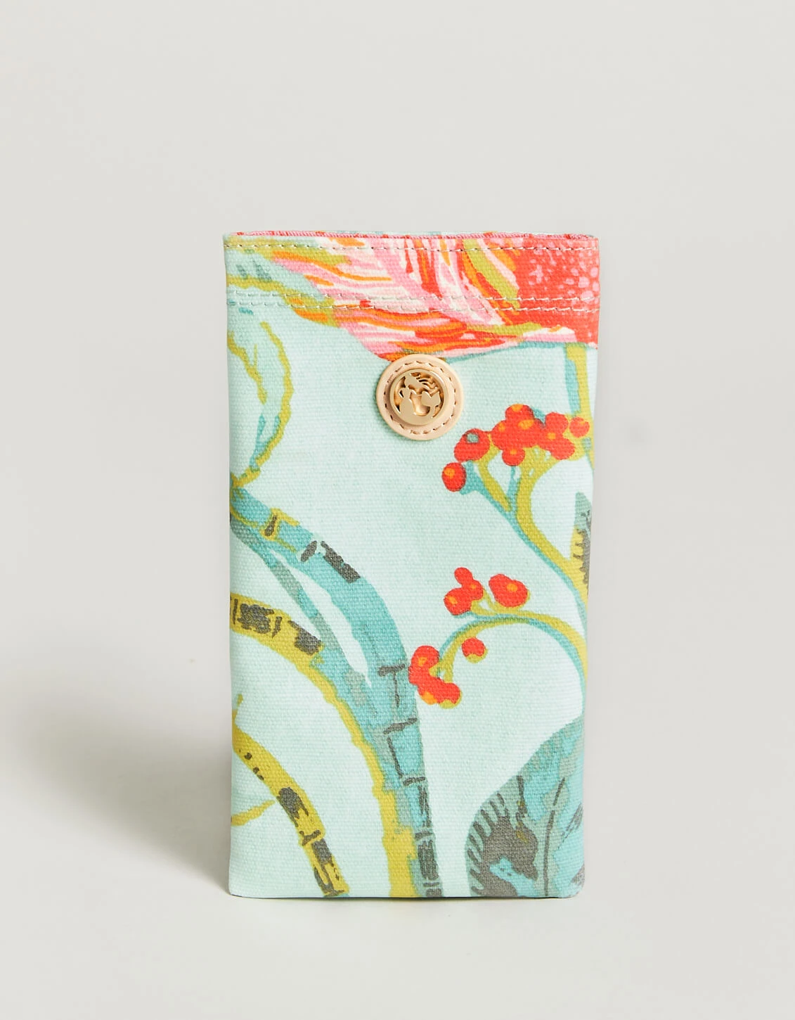 Sunglass Case Queenie Tropical Floral Sea Foam 1 Sunglass Case Queenie Tropical Floral Sea Foam