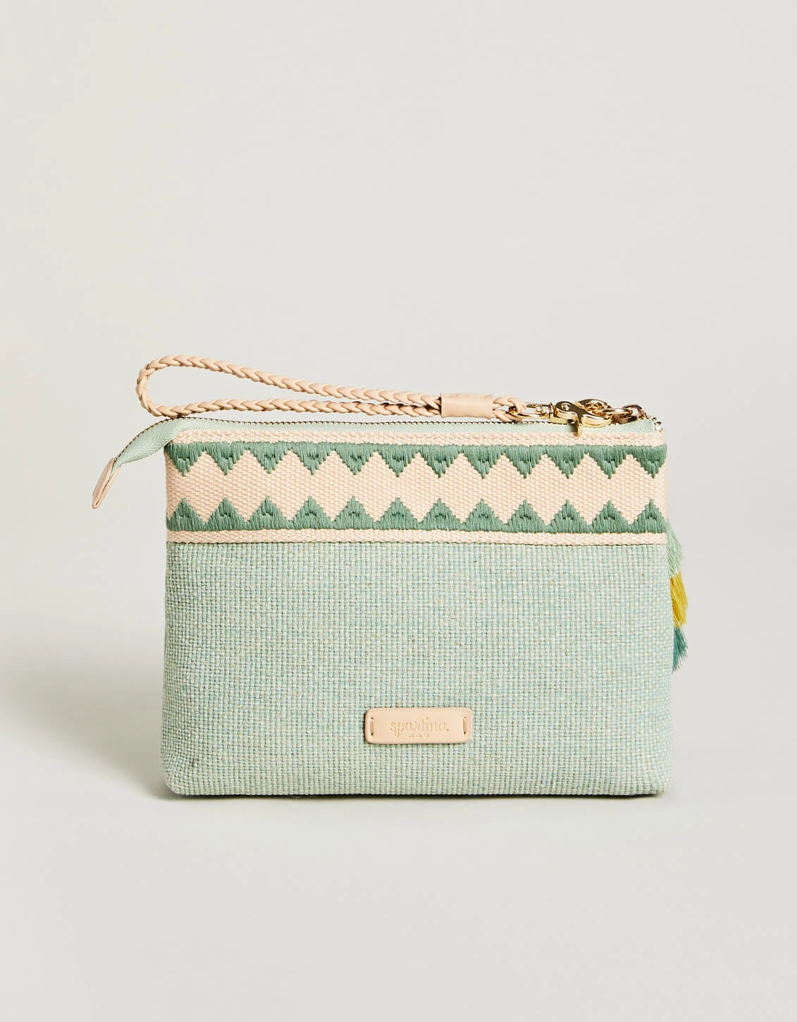 Palm Beach Maci Wristlet Sea Foam 2 Palm Beach Maci Wristlet Sea Foam - Image 2