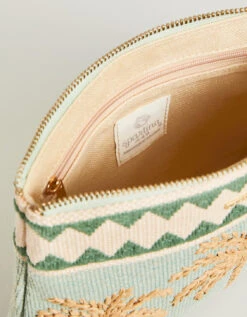Palm Beach Maci Wristlet Sea Foam 6 Palm Beach Maci Wristlet Sea Foam -Spartina Store 376578c