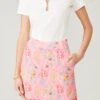 Fringe Skort Queenie Topiary Pink