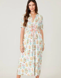 Joanie Midi Dress Queenie Topiary White 11 Joanie Midi Dress Queenie Topiary White -Spartina Store 377377d