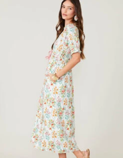 Joanie Midi Dress Queenie Topiary White 12 Joanie Midi Dress Queenie Topiary White -Spartina Store 377377e