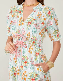 Joanie Midi Dress Queenie Topiary White 13 Joanie Midi Dress Queenie Topiary White -Spartina Store 377377f