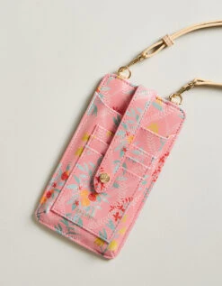 Lily Phone Crossbody Queenie Topiary Pink