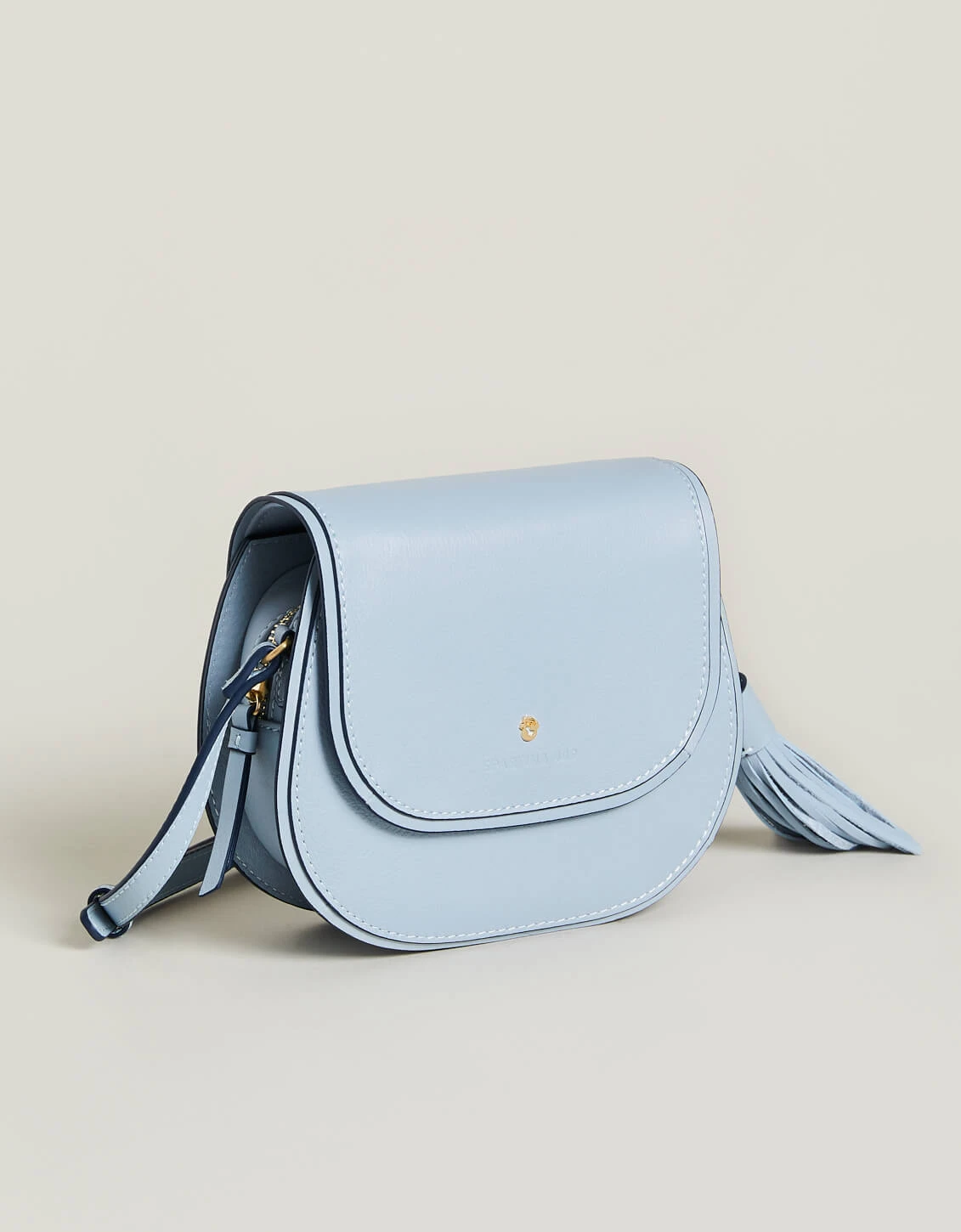 Siren Saddle Crossbody Blue Fog 1 Siren Saddle Crossbody Blue Fog