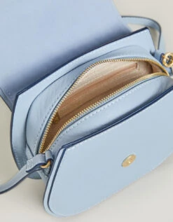 Siren Saddle Crossbody Blue Fog 7 Siren Saddle Crossbody Blue Fog -Spartina Store 378503c