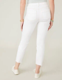 Ellington Slim Jean Pearl White -Spartina Store 378992b