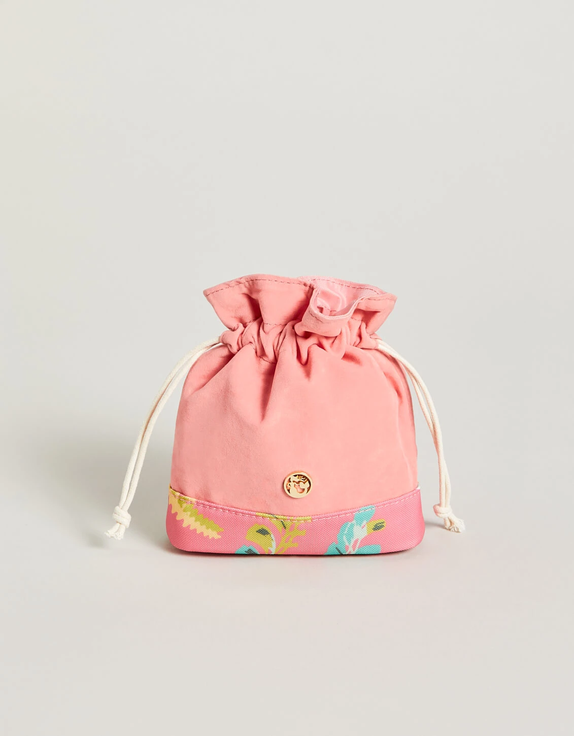 Keepsake Drawstring Queenie Tropical Floral Pink 1 Keepsake Drawstring Queenie Tropical Floral Pink