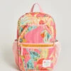 Pickleball Backpack LW Queenie Tropical Floral Pink