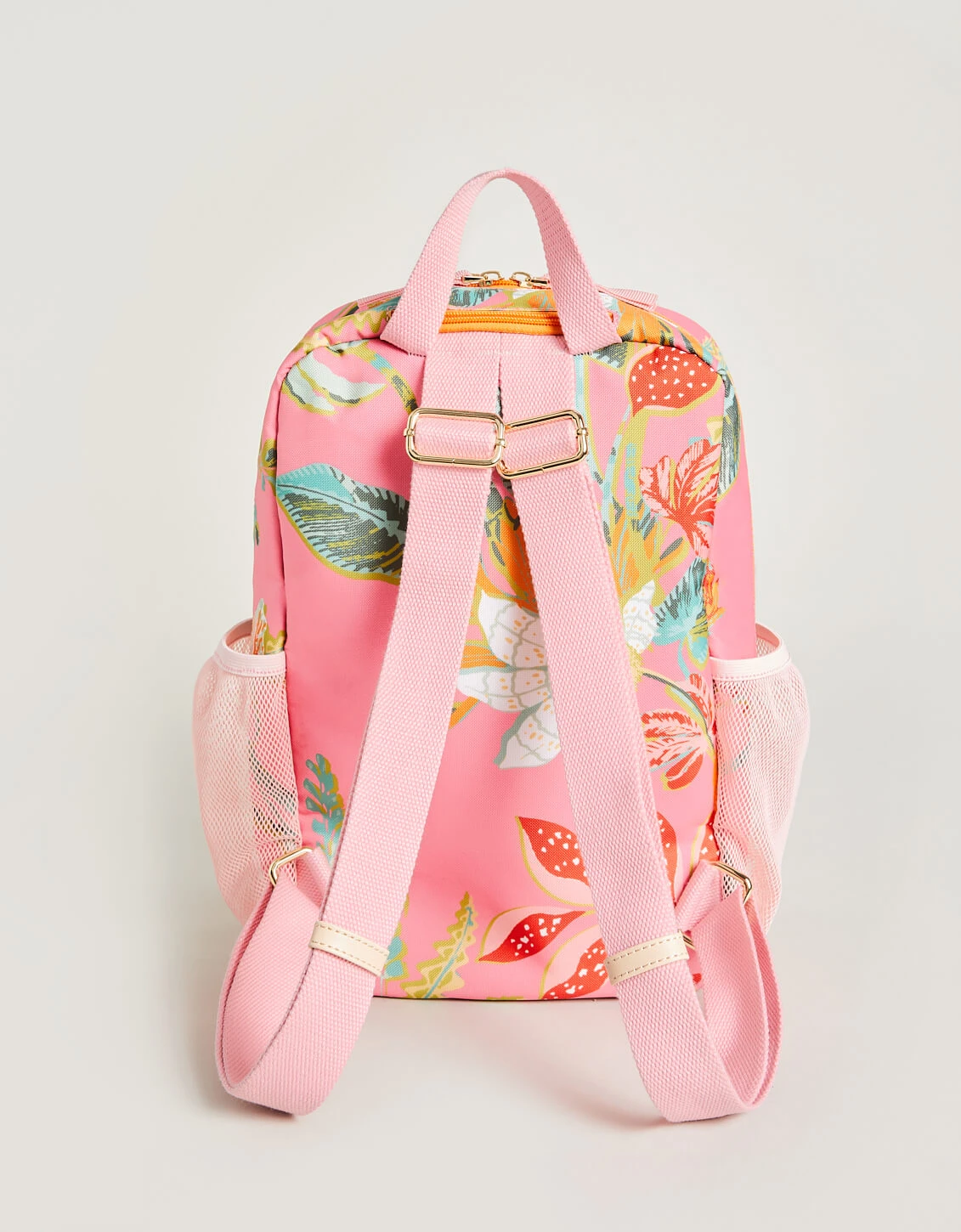 Pickleball Backpack LW Queenie Tropical Floral Pink 3 Pickleball Backpack LW Queenie Tropical Floral Pink - Image 3