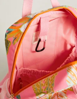 Pickleball Backpack LW Queenie Tropical Floral Pink 10 Pickleball Backpack LW Queenie Tropical Floral Pink -Spartina Store 380353c