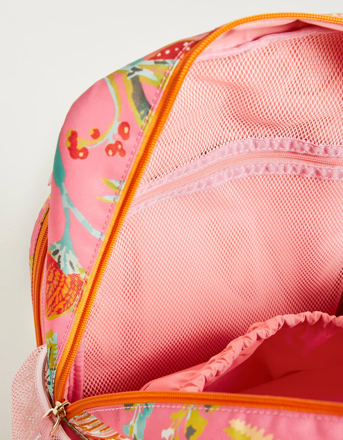 Pickleball Backpack LW Queenie Tropical Floral Pink 6 Pickleball Backpack LW Queenie Tropical Floral Pink - Image 6