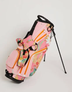Golf Stand-Up Bag Queenie Tropical Floral Pink