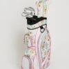 Golf Cart Bag Queenie Topiary White