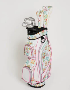 Golf Cart Bag Queenie Topiary White
