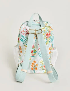 Pickleball Backpack LW Queenie Topiary White -Spartina Store 380469b