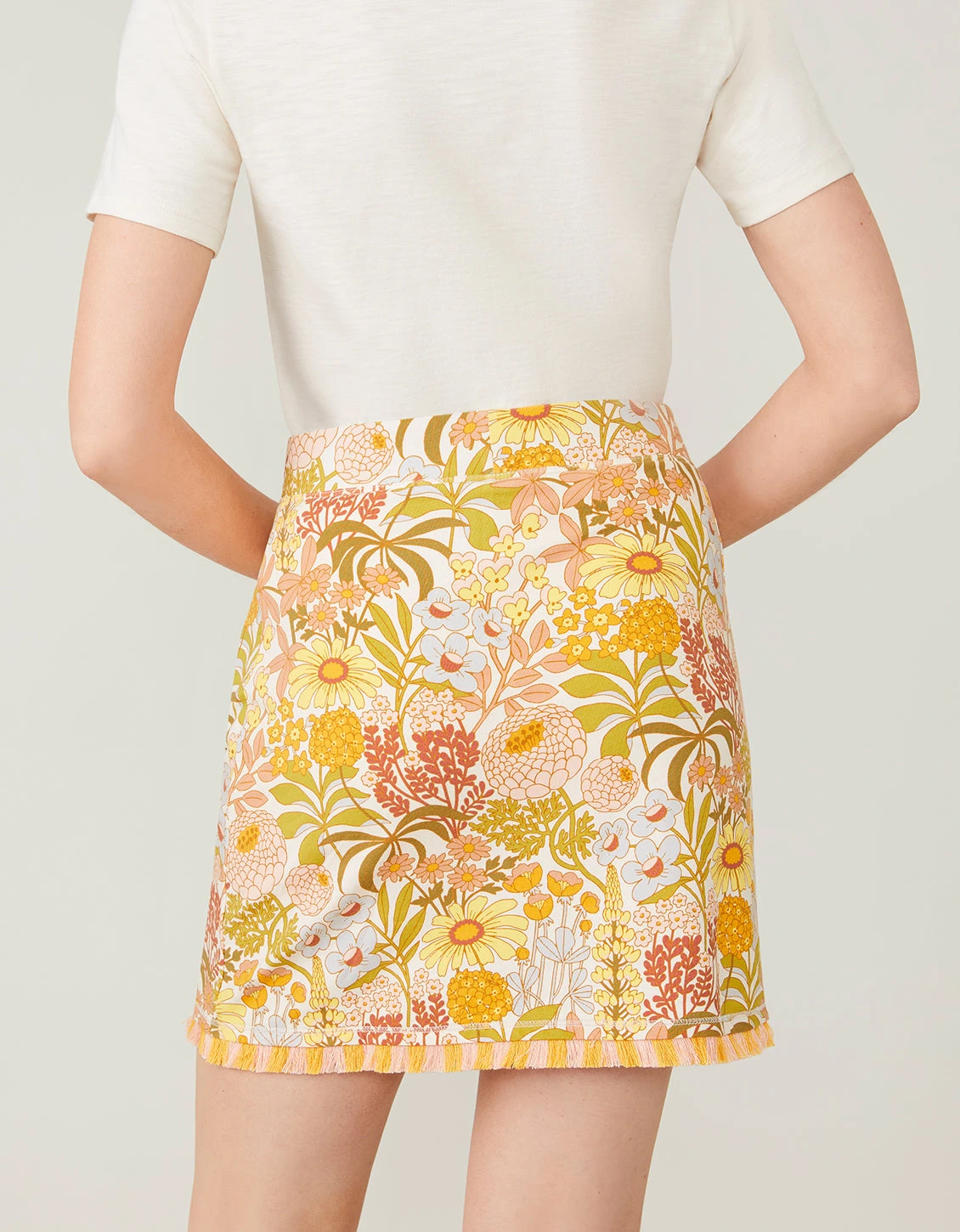 Fringe Skort Ollie Garden Floral 3 Fringe Skort Ollie Garden Floral - Image 3