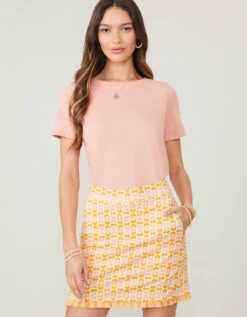 Fringe Skort Ollie Geo -Spartina Store 380629d