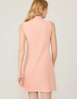 Serena Half-Zip Dress Coral Pink 8 Serena Half-Zip Dress Coral Pink -Spartina Store 380926b