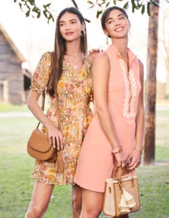 Serena Half-Zip Dress Coral Pink 9 Serena Half-Zip Dress Coral Pink -Spartina Store 380926m cb6ced3a ce4d 4abc 8127 d3759846df8d