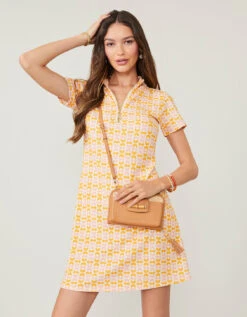 Short Sleeve Serena Pique Dress Ollie Geo 7 Short Sleeve Serena Pique Dress Ollie Geo -Spartina Store 381220d