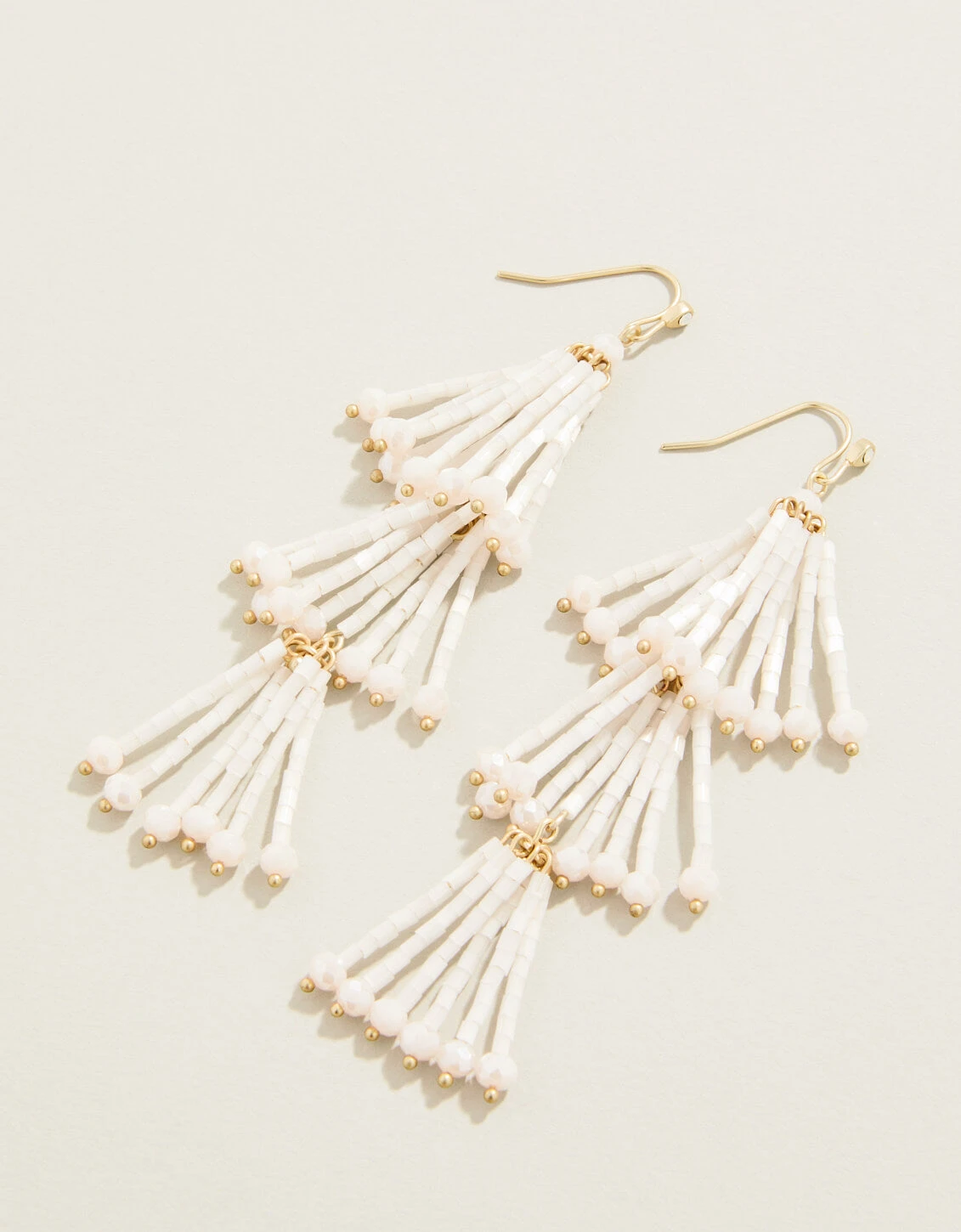 Take A Spin Earrings White 1 Take A Spin Earrings White