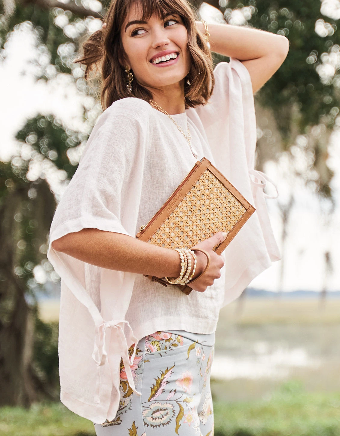 Cane Ginny Wristlet Pecan 2 Cane Ginny Wristlet Pecan - Image 2